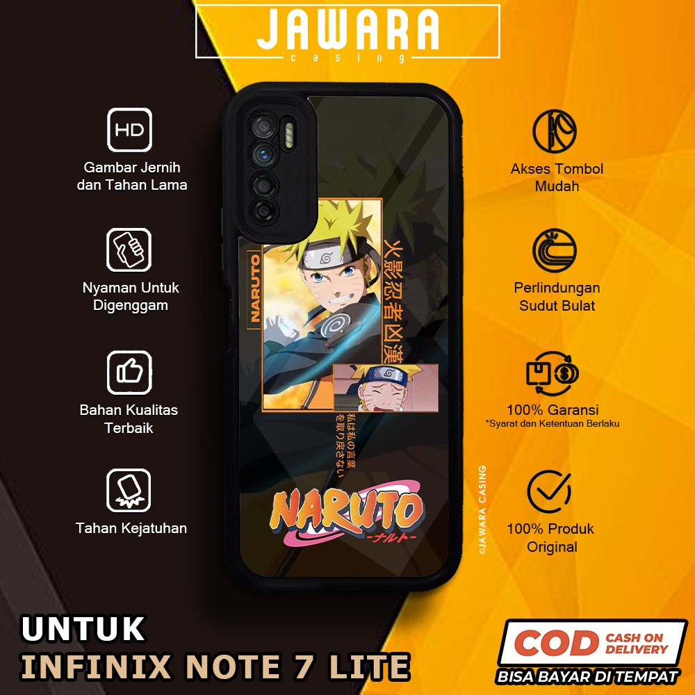 Case Infinix Note 7 Lite Casing Infinix Note 7 Lite [NRT1] Premium Glossy Case Hp Infinix Jawara Cas