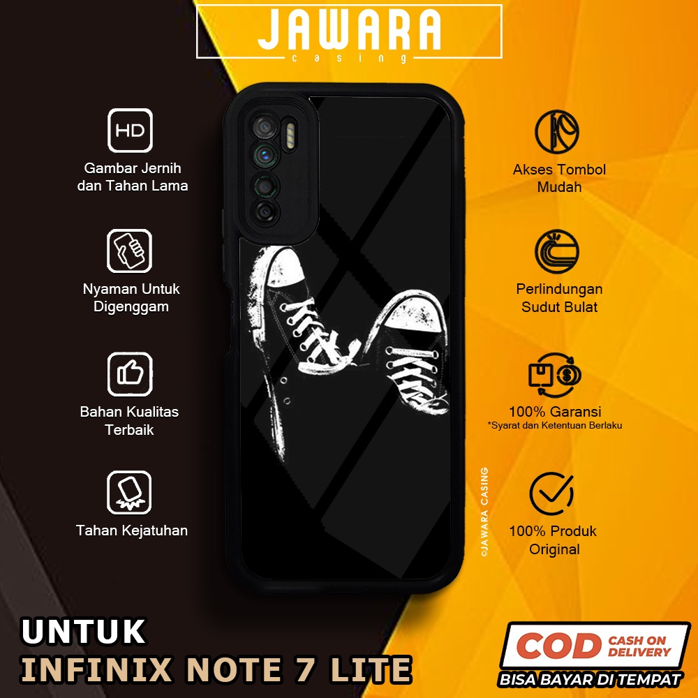 Case Infinix Note 7 Lite Casing Infinix Note 7 Lite [SHS1] Premium Glossy Case Hp Infinix Jawara Cas