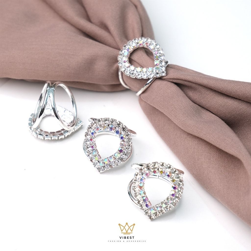 RING hijab /bros hijab/kolong jilbab/aksesoris hijab Ring Kerudung | Ring Jilbab | Ring Simple | Rin