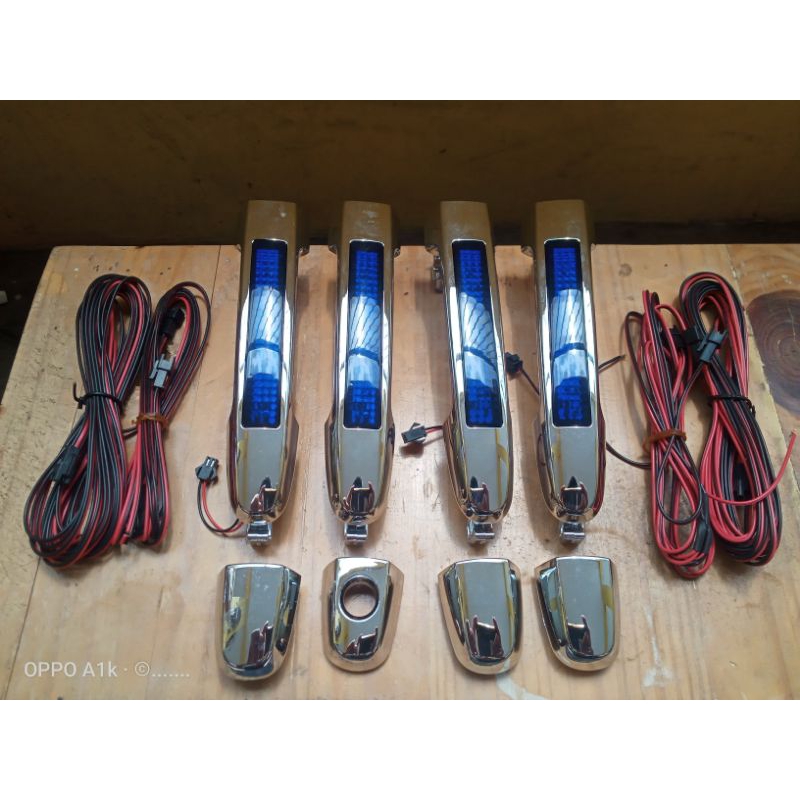 Handle pintu luar Pakai lampu mobil Innova Fortuner rush Terios variasi