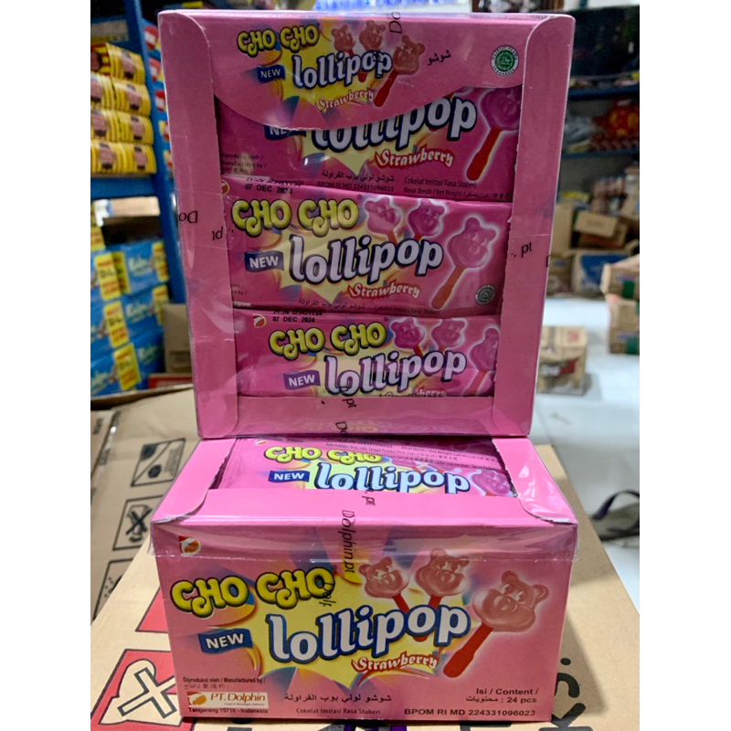 

Cho Cho Lollipop (1 pack isi 24 pcs)