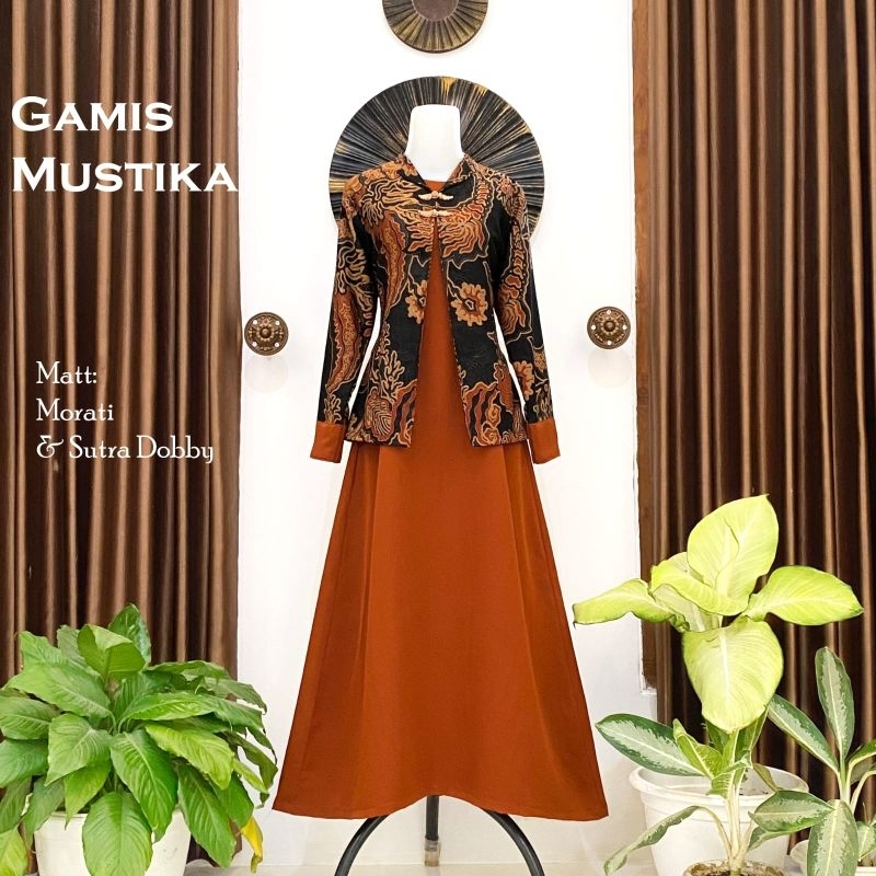 Gamis mustika/gamis lebaran/gamis murah/gamis/gamis batik/gamis anak perempuan/gamis dewasa/gamis po