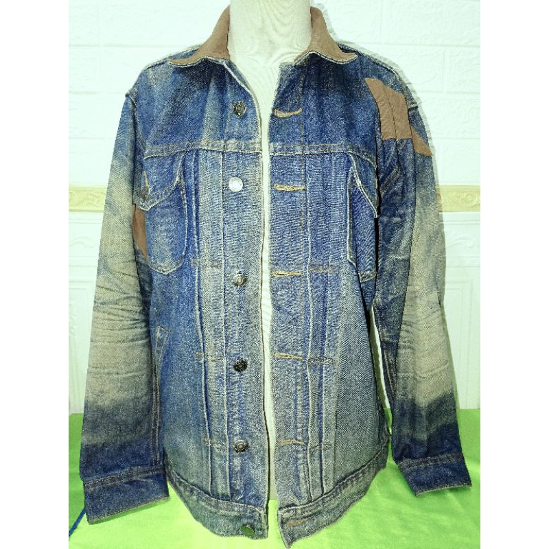 preloved jaket denim pria