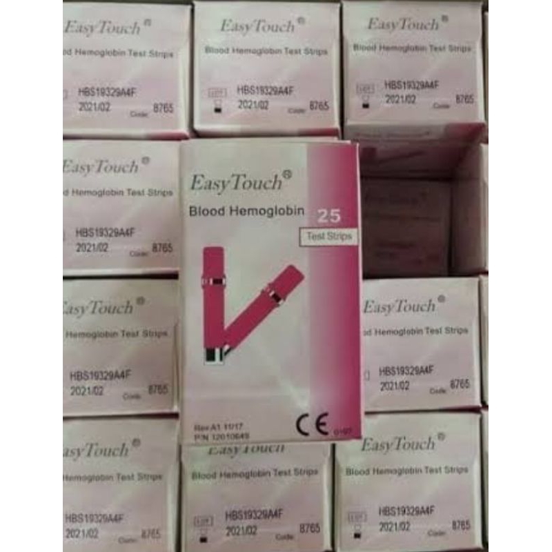 Easy touch  Blood Hemoglobin 25 strip / Strip easy touch HB / Stik easy touch