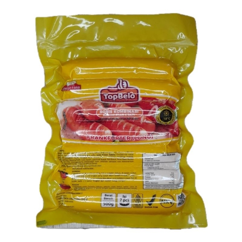 

TOPBELO sosis bakar jumbo regurel