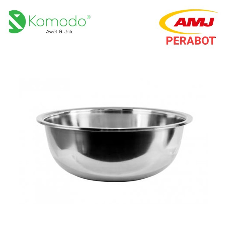 KOMODO Baskom Stainless Baskom Tinggi 36 Cm