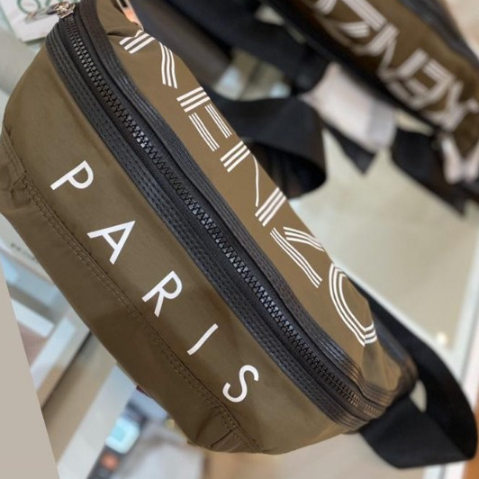 [READY] - KENZO PARIS BUMBAG - KHAKI