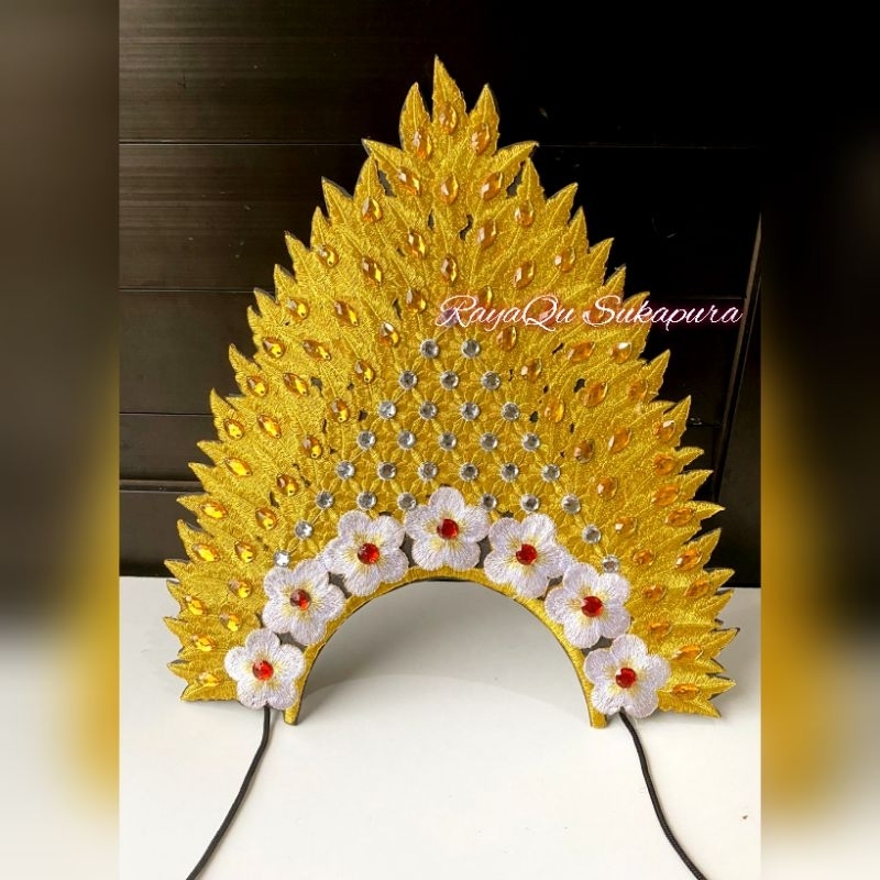 mahkota bali/mahkota bordir/mahkota payet/mahkota bali bordir/mahkota murah