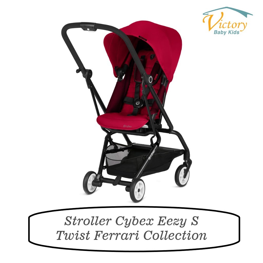 Cybex Stroller Eezy S Twist Ferrari Collection Original - Kereta Dorong Bayi