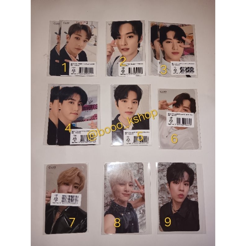 Stray kids Clio photocard