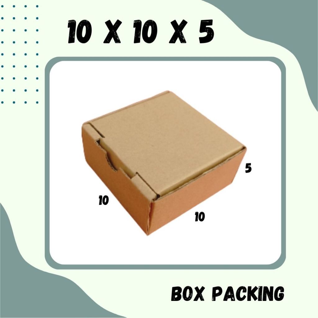 

Kardus 10x10x5 LD Box Packing Kotak Kemasan Karton Souvenir Dus Sparepart Minyak Wangi Kosmetik