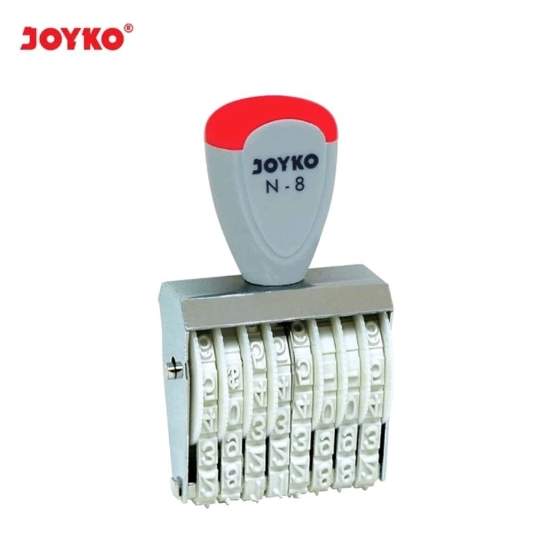 

Joyko Number Stamp N-8 (8 Digits) / Numbering 8 Digit