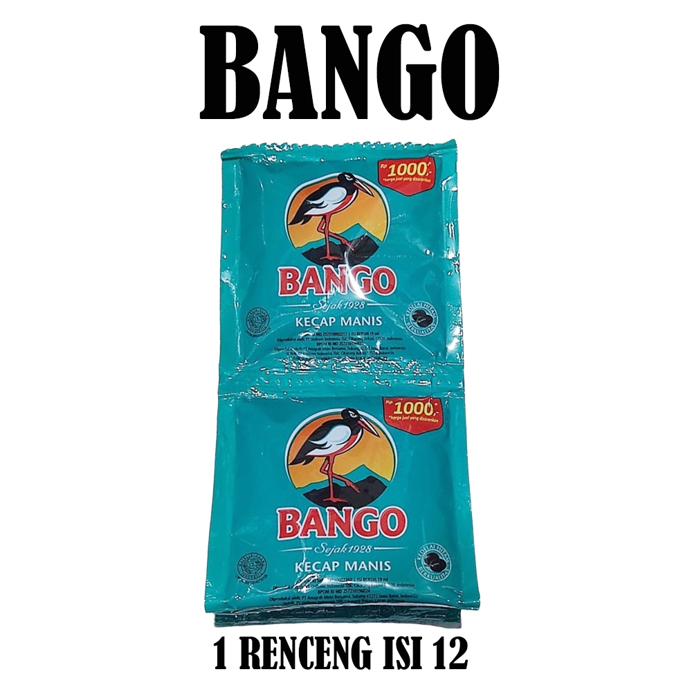 

KECAP MANIS BANGO RENCENG ISI 12