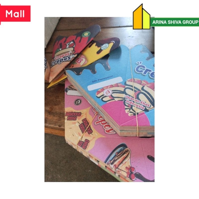 

[PAKET USAHA] 400 LEMBAR KEMASAN CREPES LIPAT JUMBO BAHAN DUPLEK PUTIH SUPER QUALITY | KERTAS LEKER KREPES CRISPY HIGH QUALITY | BOX LEKKER WAFFLE CROFFLE MURAH PRODUK TERBARU | TOKO KEMASAN ONLINE | TOKO ANEKA KEMASAN OFFICIAL | SHIVACORP 2033