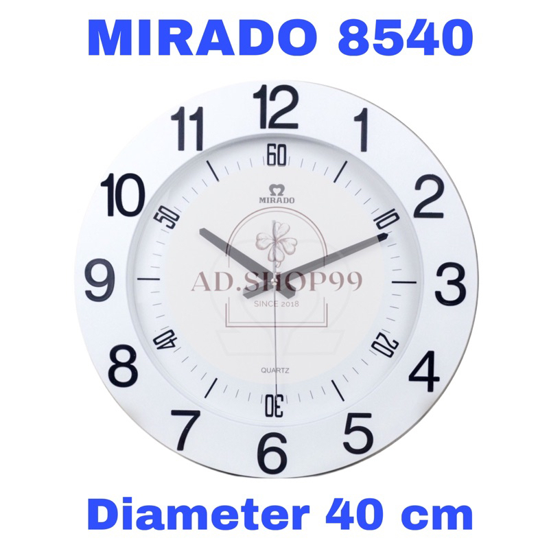 Jam Dinding Mirado MQ8540 40 CM Jam Dinding Mirado 8540