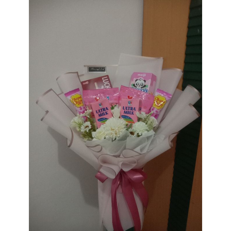 

[PRE ORDER] SNACK BOUQET MIX ARTIFICIAL FLOWER