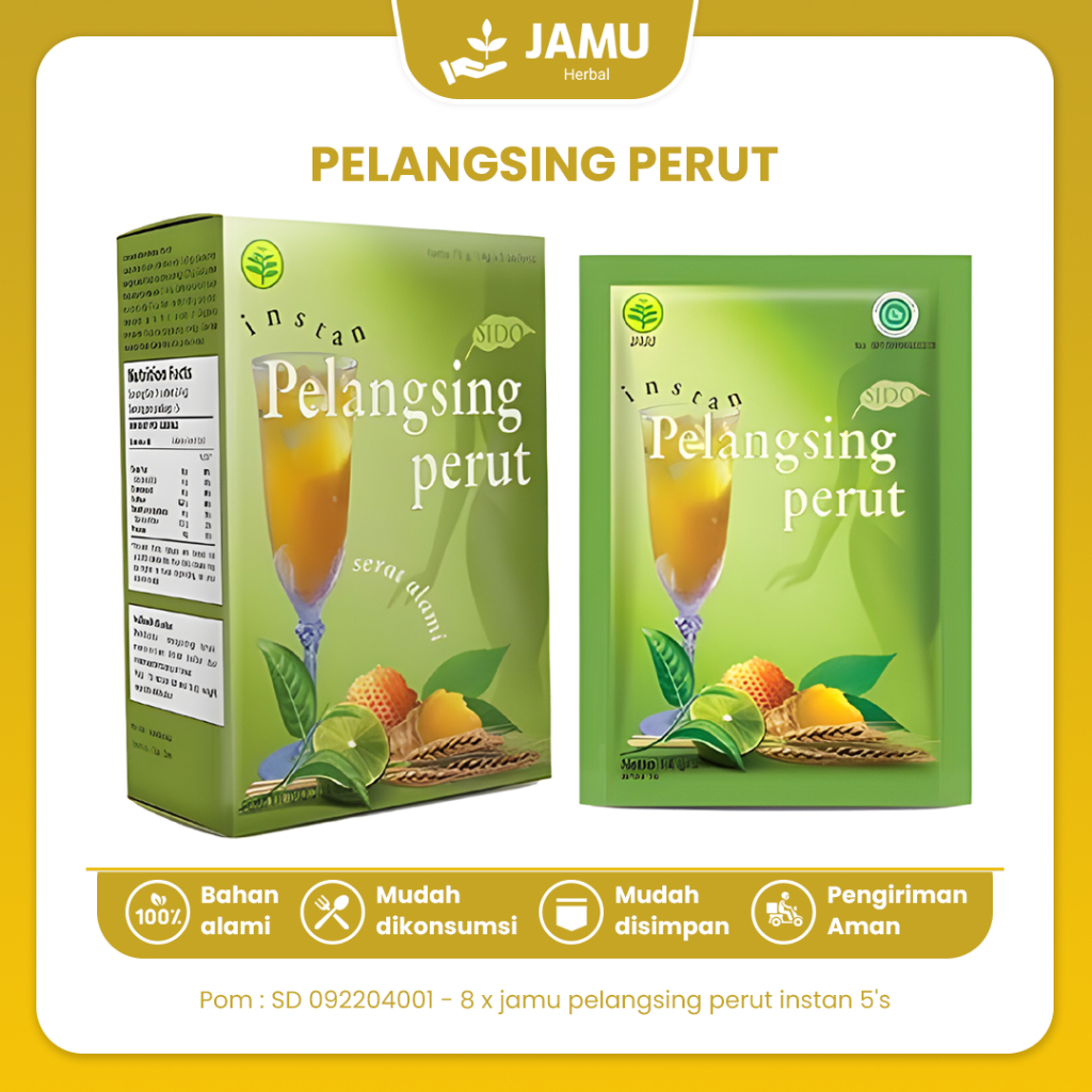 

Jamu Pelangsing Perut Herbal Original Membantu Mengurangi Lemak Tubuh Dan Melancarkan Pencernaan