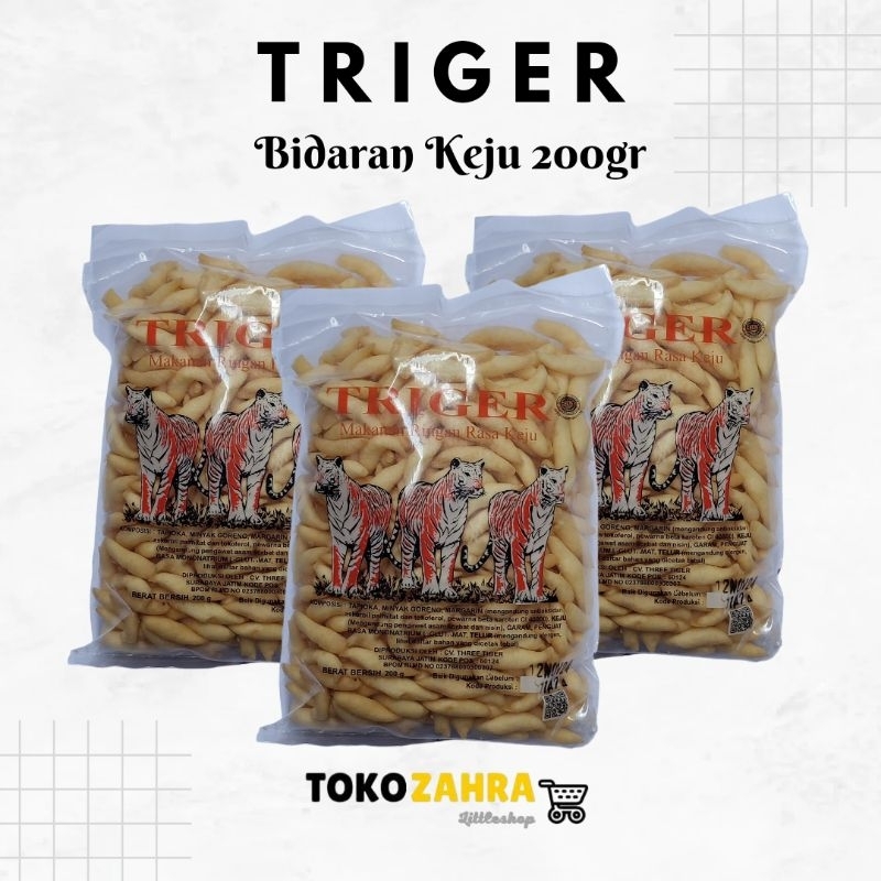 

Bidaran Keju Triger 200gr