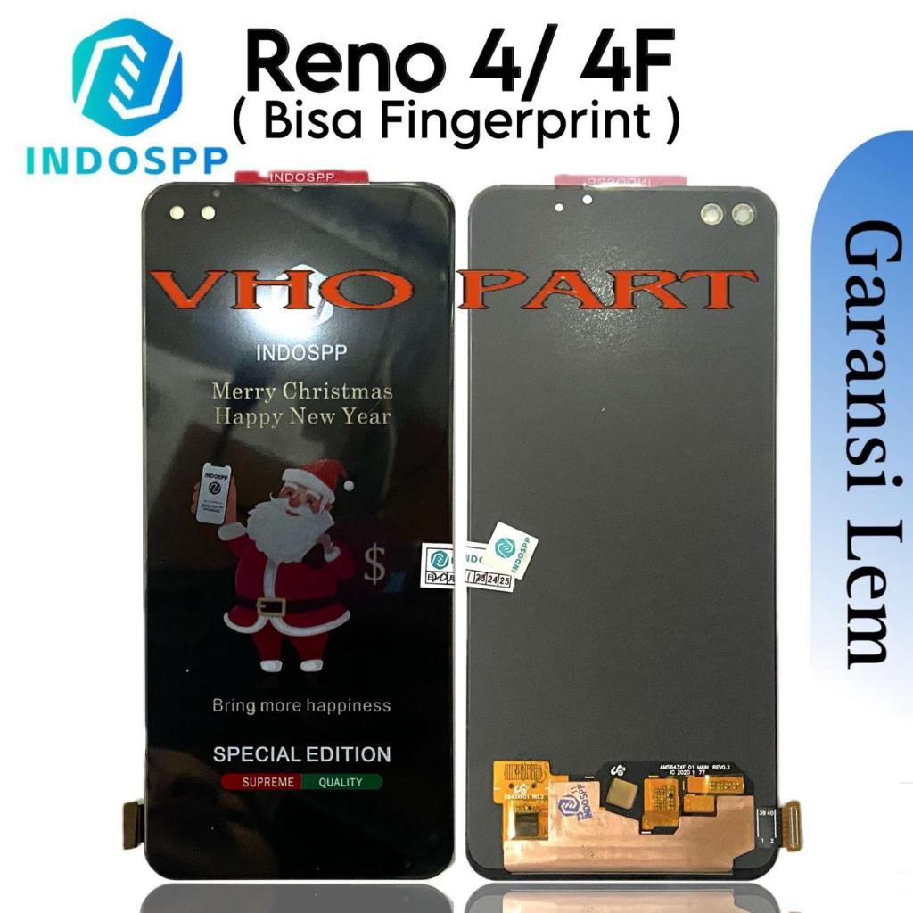 ORIGINAL INDOSPP - LCD Touchscreen Fullset Oppo Reno4 / Reno4 F / Reno 4 4F / CPH2113 / SPH2209 - BI