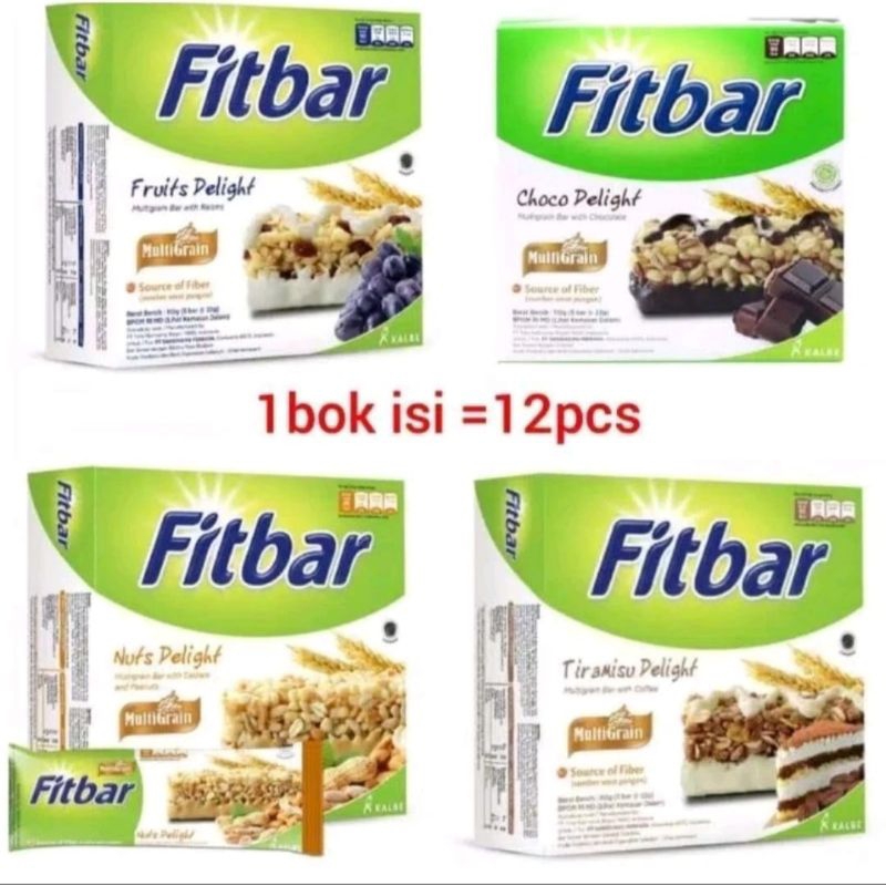 

FITBAR 1 BOX (isi 12 sachet)