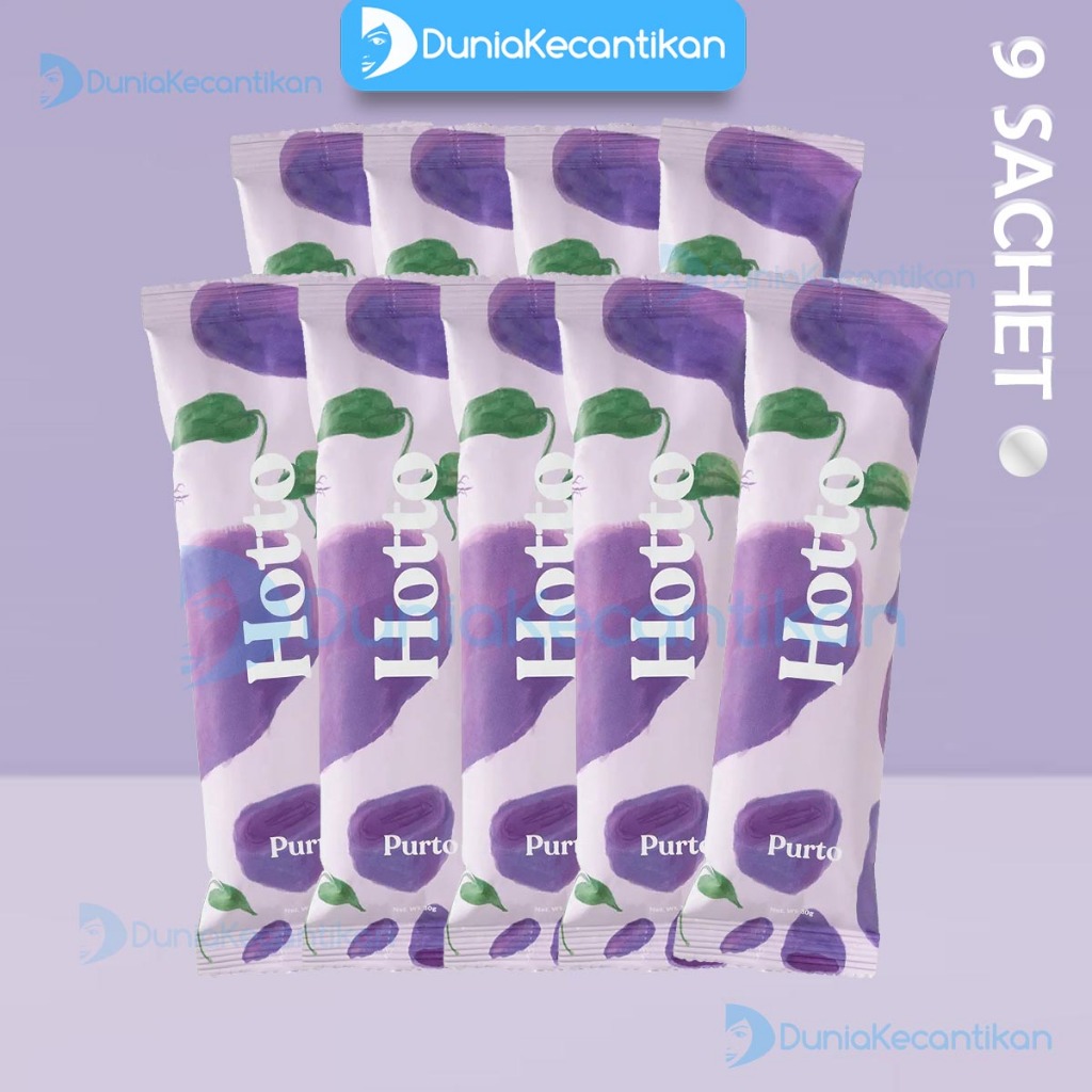 

Hotto Purto Multigrain 9 SACHET Minuman Kesehatan Sereal Diet Pengganti Sarapan Hotto Multigrain with Purple Potato