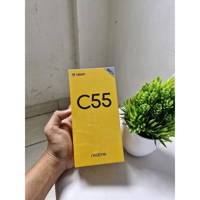 Realme C55 NFC 8/256GB Jingga Senja Garansi Resmi