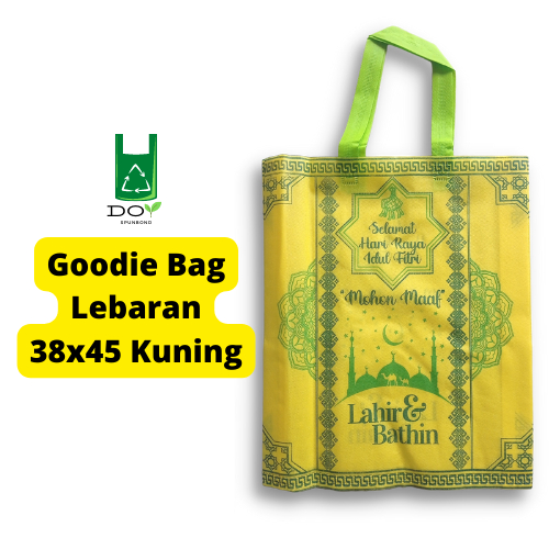 

Tas Spunbond Lebaran Ukuran Super Besar | Goodie Bag Idul Fitri 38x45x8 | Tas Spunbond
