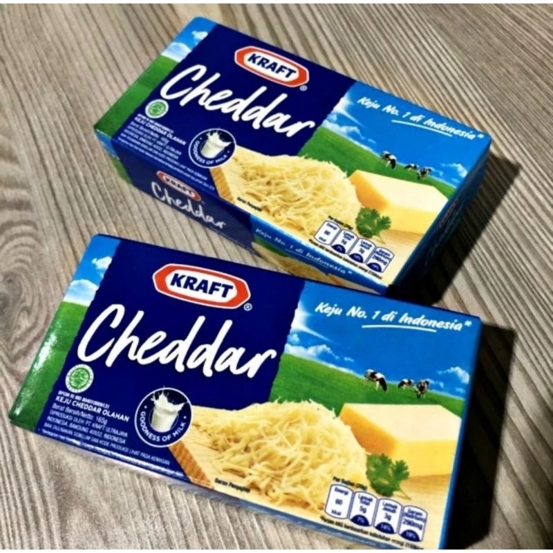 

Kraft Cheddar 150 gr I Cheese I Keju Cheddar 150 gr