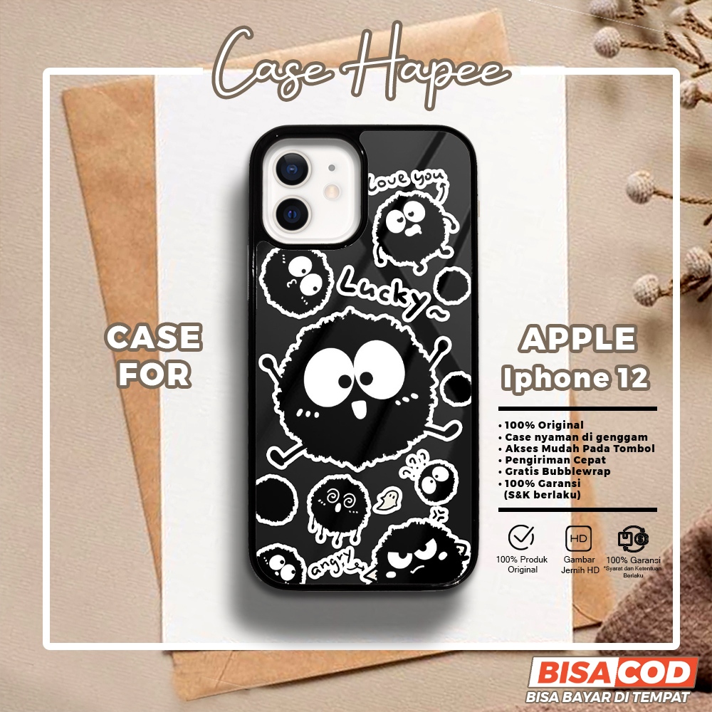 Case Iphone 12 Casing Iphone 12 [BTRI] Casehapee Case Glossy Case Aesthetic Custom Case Premium Soft