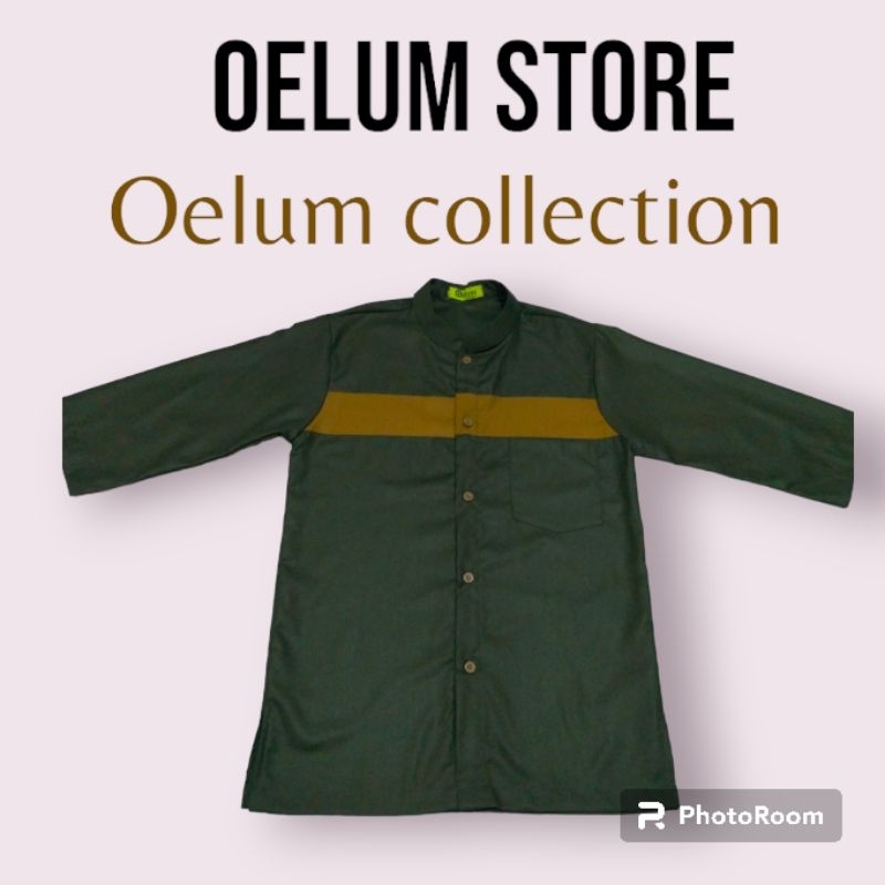 BAJU KOKO PRIA/BAJU MUSLIM ANAK PRIA/BAJU KOKO KOMBINASI/BAJU KOKO MODEL TERBARU