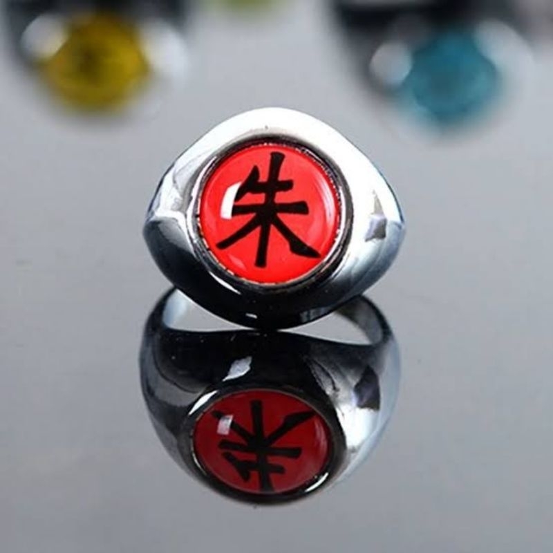 CINCIN ANIME NARUTO AKATSUKI - STAINLESS RING