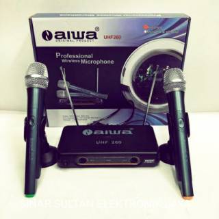 MIC WIRELESS AIWA UHF260 ASLI