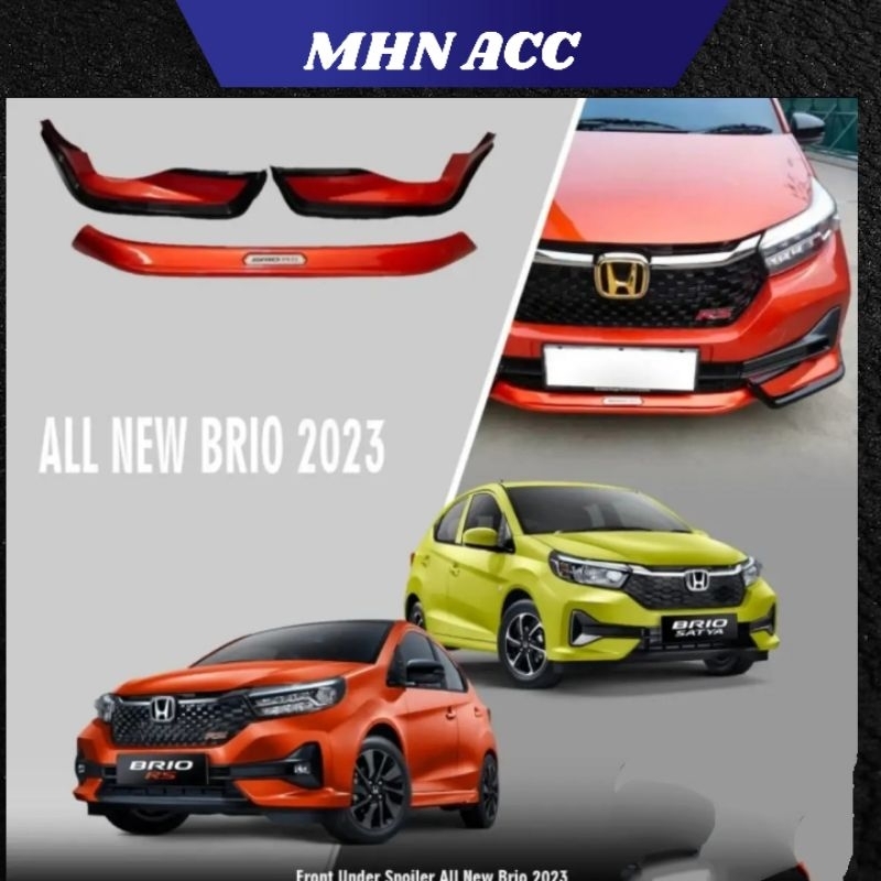 FRONT UNDER SPOILER ALL NEW BRIO 2023-LIPS BUMPER BRIO 2023