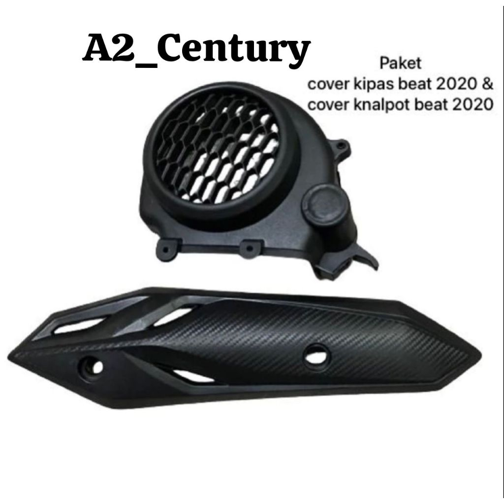 Paket cover kipas beat 2020 dan cover knalpot beat 2020