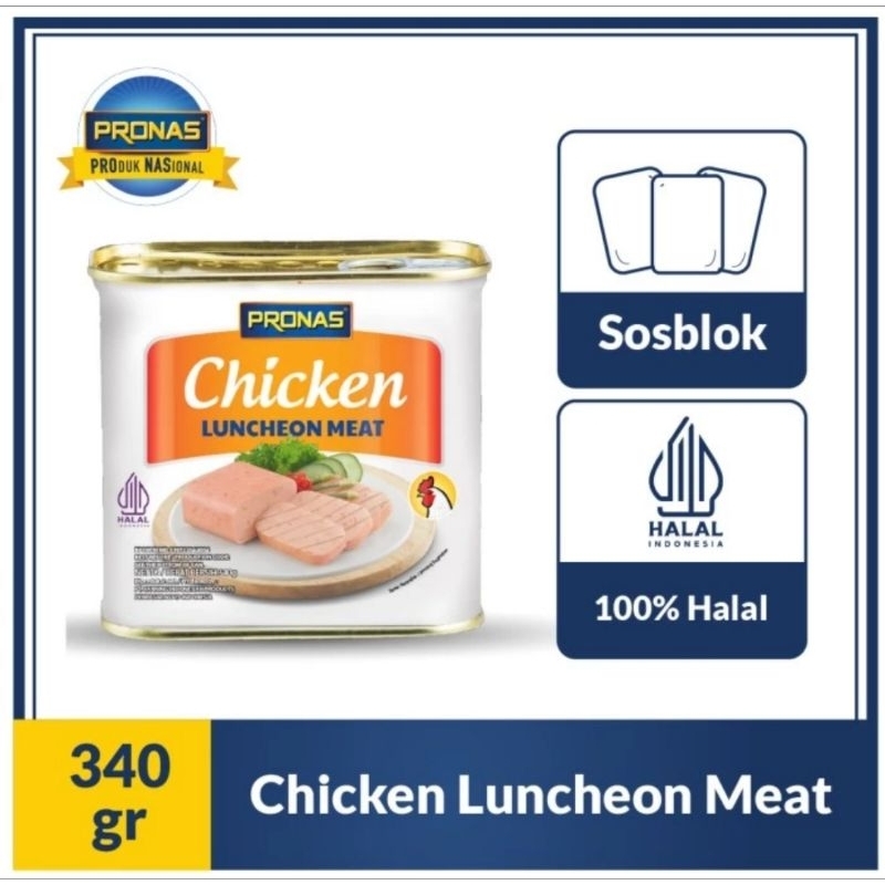 

PRONAS Luncheon Daging Ayam 340gr