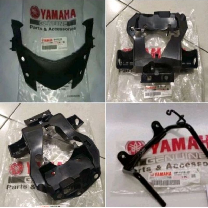 BRACKET DUDUKAN LAMPU DEPAN BYSON FI ORIGINAL