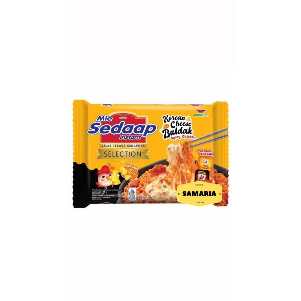 

Mie Sedaap Selection Goreng Rasa Korean Cheese Buldak