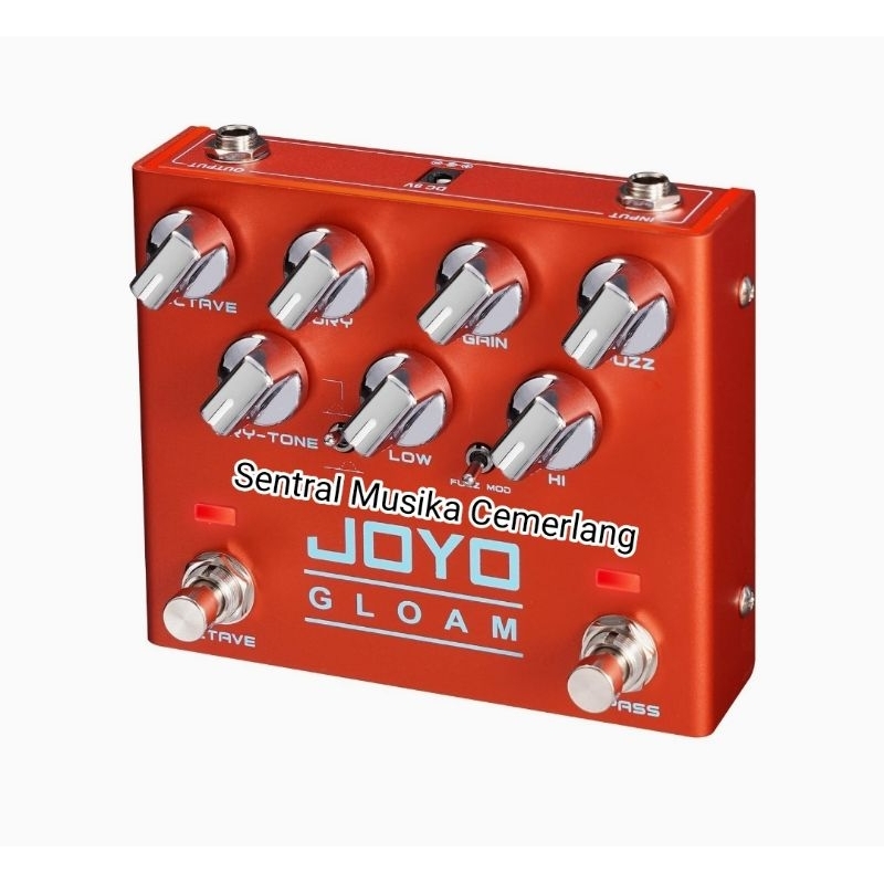 Efek Bass Joyo R-29 GLOAM Bass Octave Fuzz Pedal Efek Gitar Bass