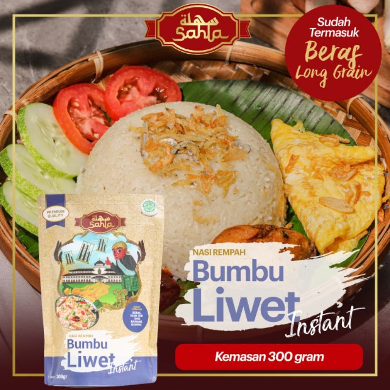 

Sahla Nasi Rempah Nusantara Bumbu Liwet Instant