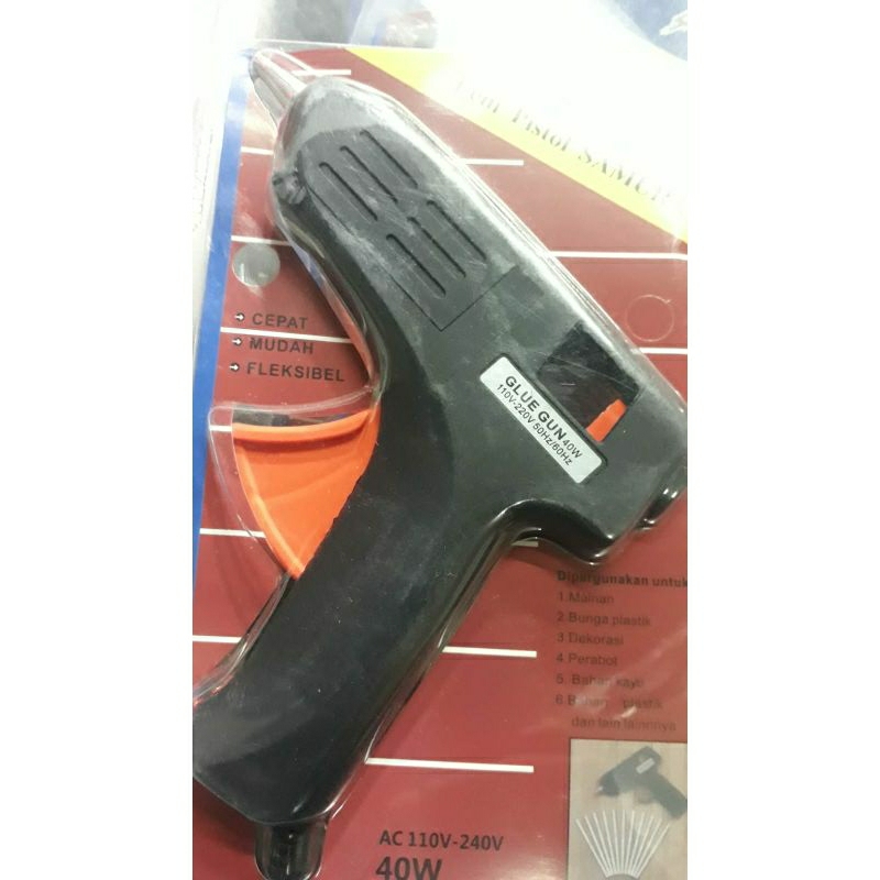 Lem Tembak stik Besar PistoL Lem Tembak/Hot melt Glue Gun 40Watt