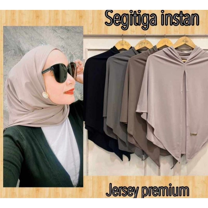 segiempat oval/segiempat langsung/bergo segiempat/segiempat jahit/segiempat instan.