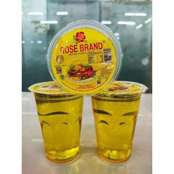 

Minyak Rose Brand 1 Karton ukuran Gelas 240 ml isi 48 pcs