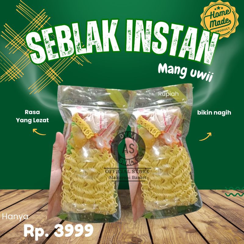 

(TERMURAH) SEBLAK instan mang uwii