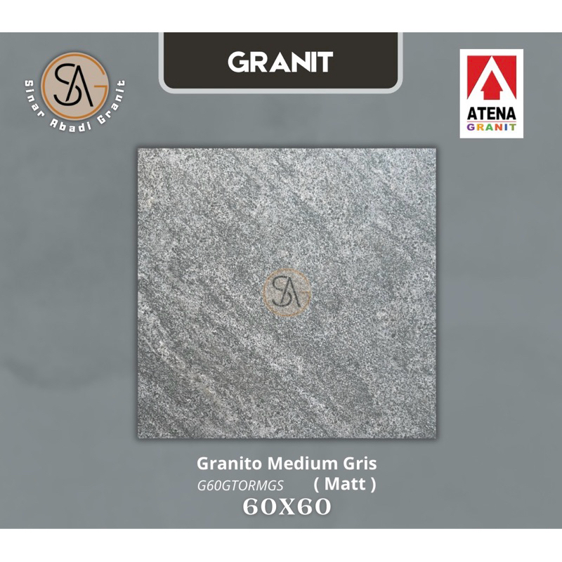 granit 60x60 atena granito medium griss matt ( G60GTOR