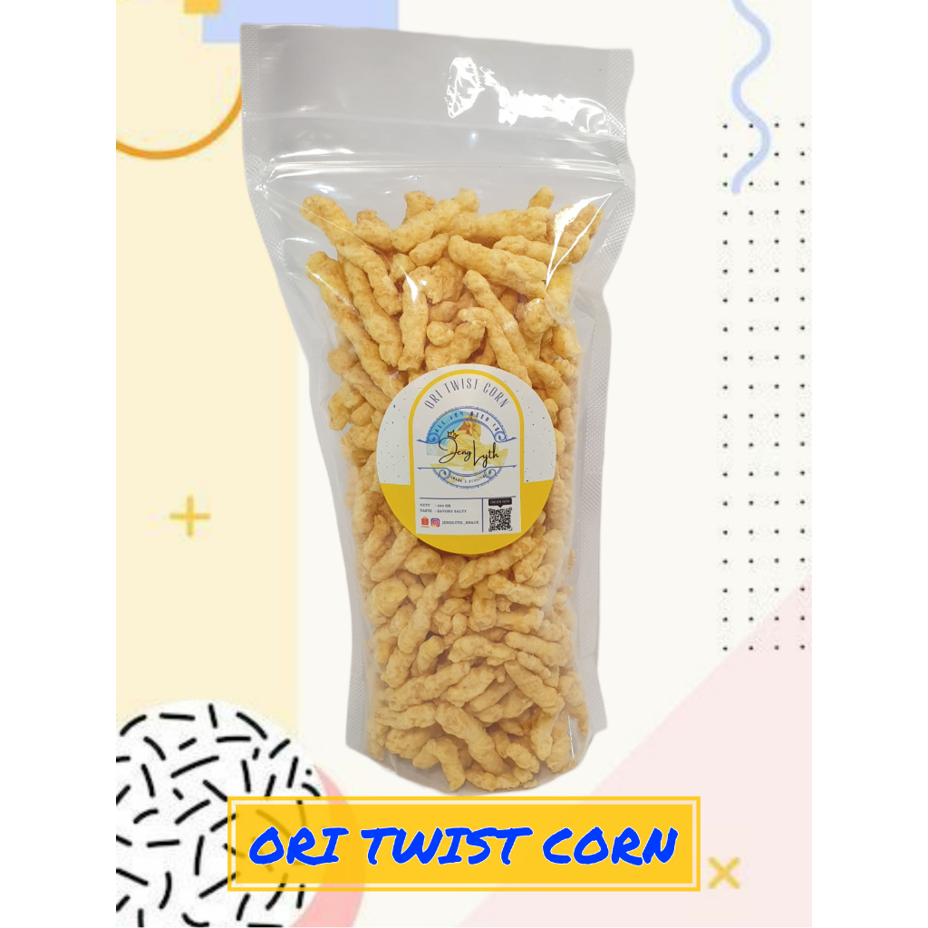 

Twist Jagung Original Twist Corn Gurih Asin Renyah Snack Makanan Ringan Kualitas Terbaik Best Quality