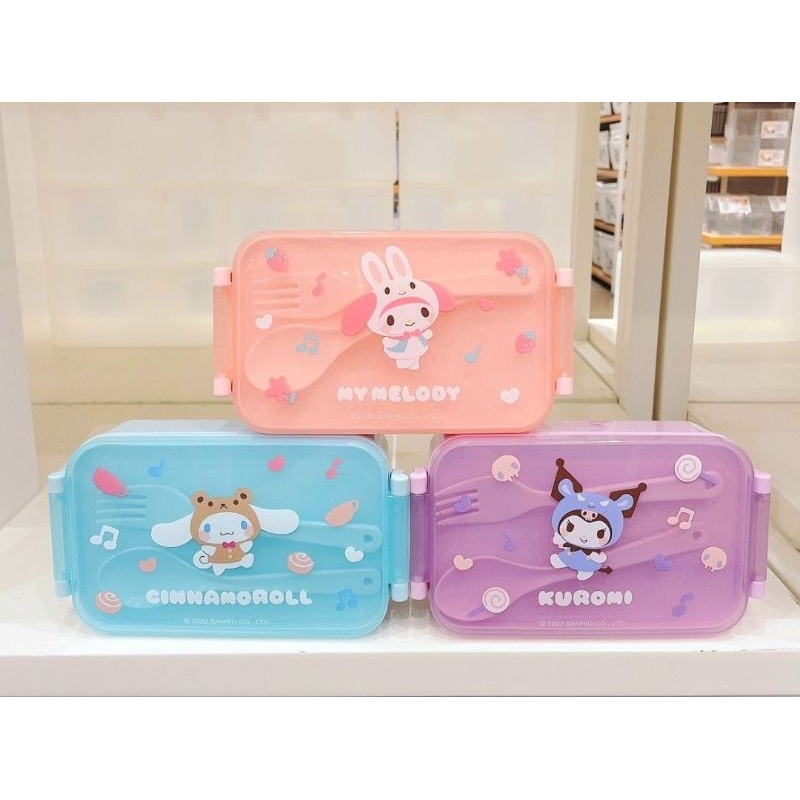 MINISO SANRIO CHARACTERS BENTO BOX / KOTAK MAKAN
