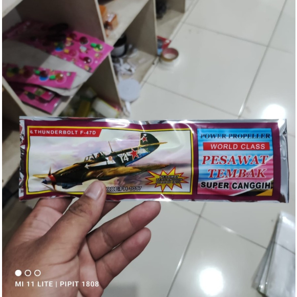 Mainan Pesawat Busa / Mainan Pesawat-Pesawatan Jadul / Mainan Jadul