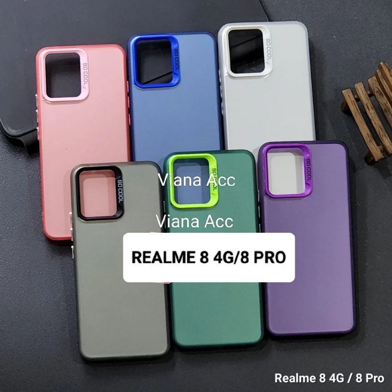 SLICON REALME 8 4G/REALME 8 PRO CASE IMD HYBRID PLATE HOLOGRAM