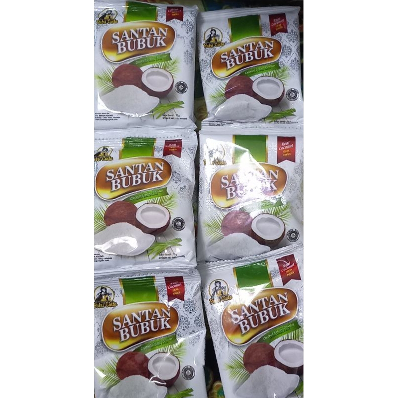 

Santan bubuk PUTRI CINTA @13 Gr (1 renteng 10 saset)