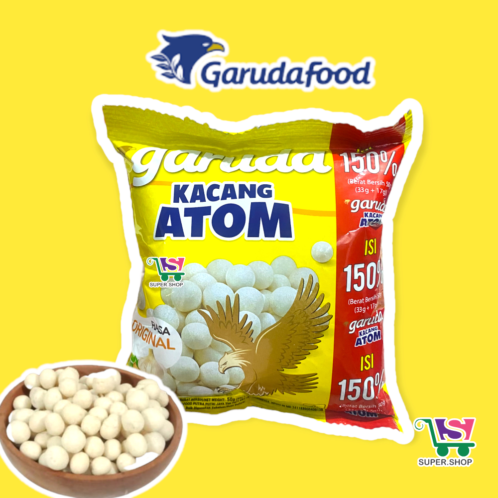 

Garuda Kacang Atom Sukro 33 Gram